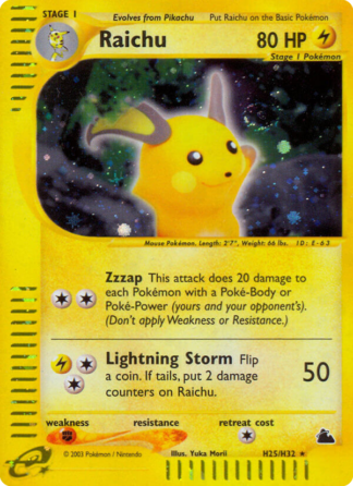 Raichu H25 / 144