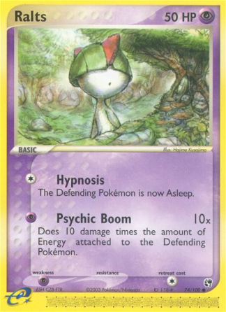 Ralts 74 / 100