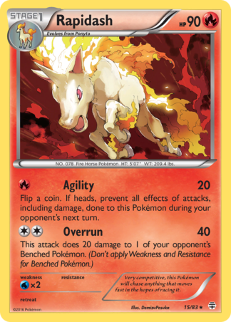 Rapidash 15 / 83