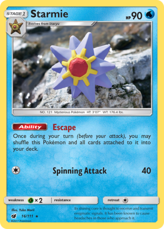 Starmie 16 / 111
