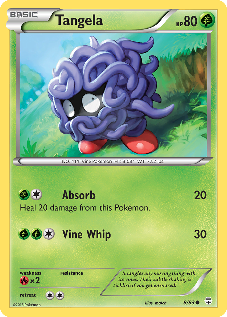 Tangela 8 / 83
