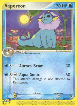 Vaporeon 25 / 100