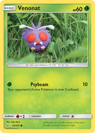 Venonat 10 / 214
