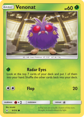 Venonat 9 / 214