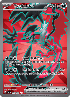 Yveltal ex 105 / 88