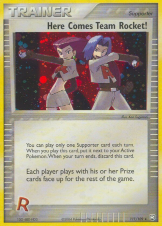 Here Comes Team Rocket! 111 / 109