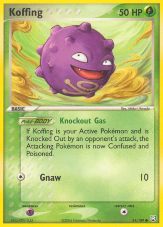 Koffing 61 / 109