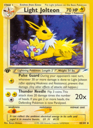 Light Jolteon 48 / 105