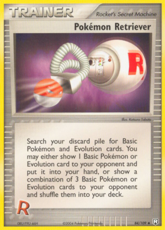 Pokémon Retriever 84 / 109