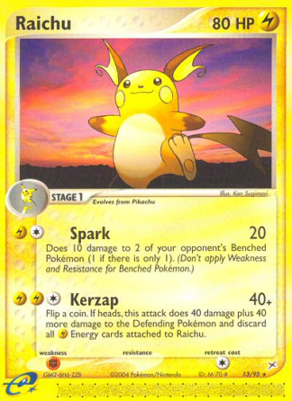 Raichu 13 / 95
