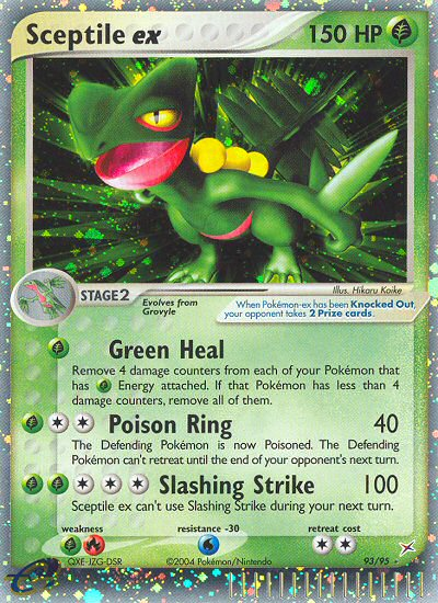 Sceptile ex 93 / 95