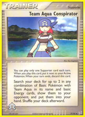 Team Aqua Conspirator 77 / 95