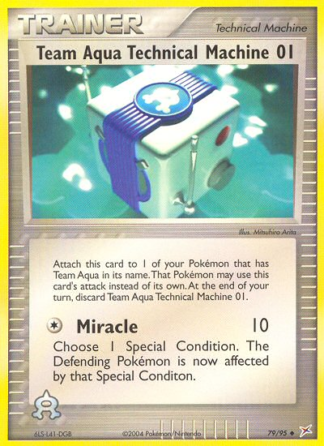 Team Aqua Technical Machine 01 79 / 95