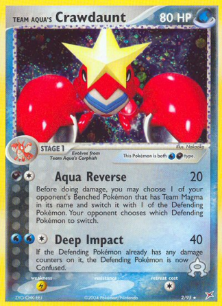 Team Aqua's Crawdaunt 2 / 95