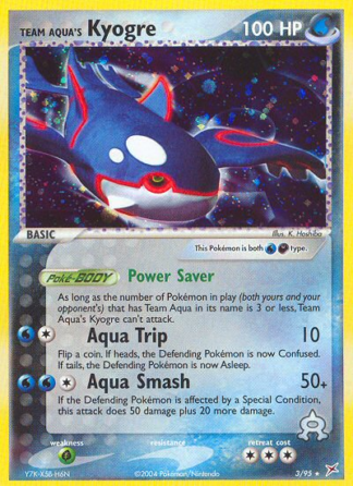 Team Aqua's Kyogre 3 / 95