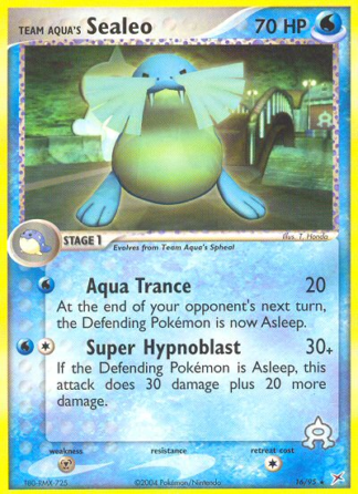 Team Aqua's Sealeo 16 / 95