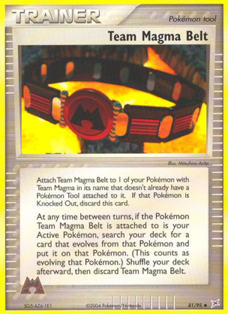 Team Magma Belt 81 / 95