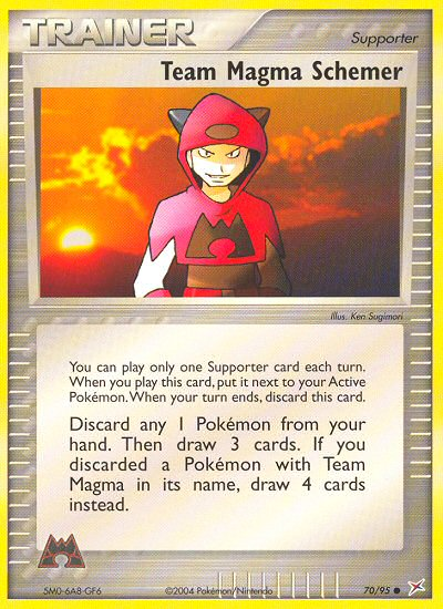 Team Magma Schemer 70 / 95