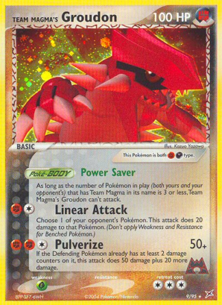 Team Magma's Groudon 9 / 95