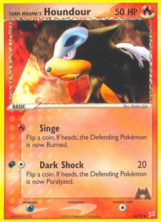 Team Magma's Houndour 35 / 95