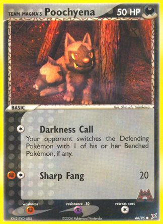 Team Magma's Poochyena 66 / 95