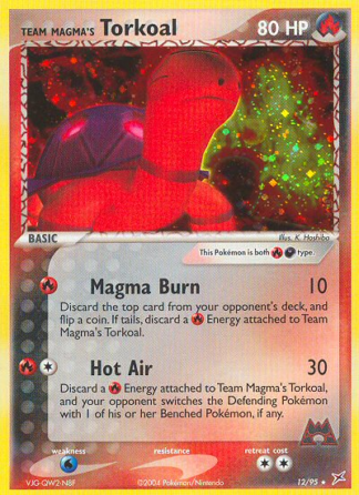 Team Magma's Torkoal 12 / 95