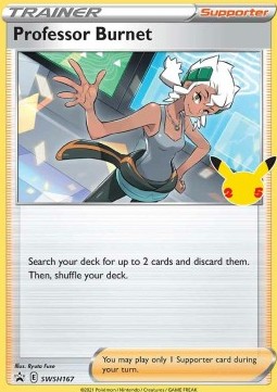Professor Burnet SWSH167 Black Star Promos Celebrations