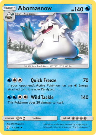 Abomasnow 42 / 236