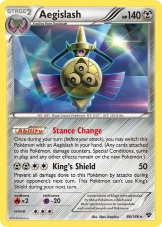 Aegislash 86 / 146