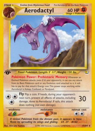 Aerodactyl 15 / 64