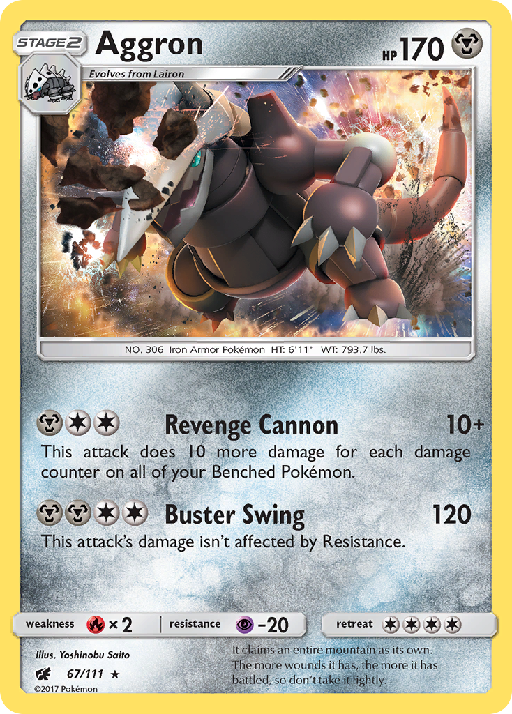 Aggron 67 / 111