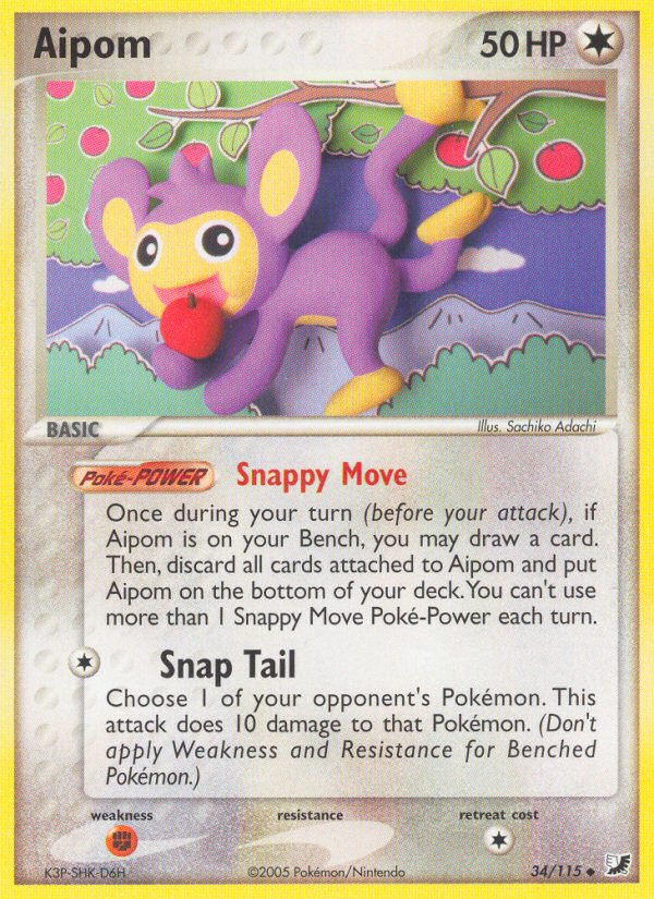 Aipom 34 / 115