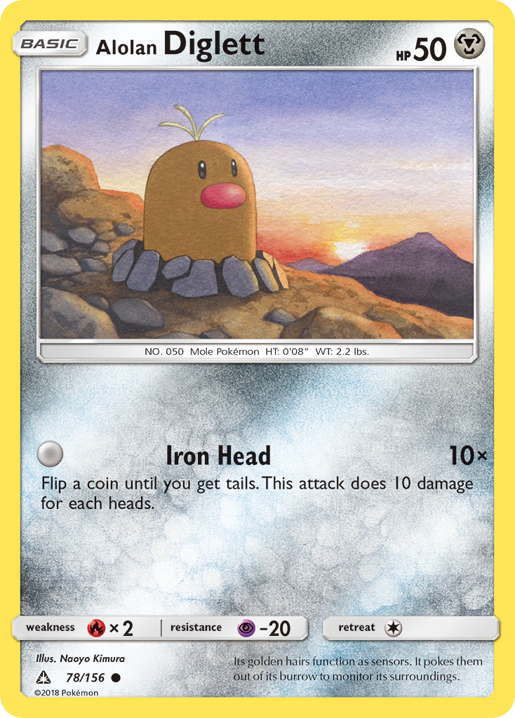 Alolan Diglett 78 / 156
