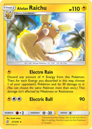 Alolan Raichu 57 / 236