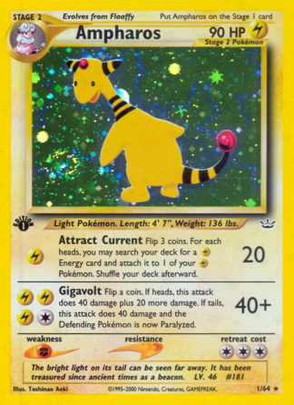 Ampharos 1 / 64
