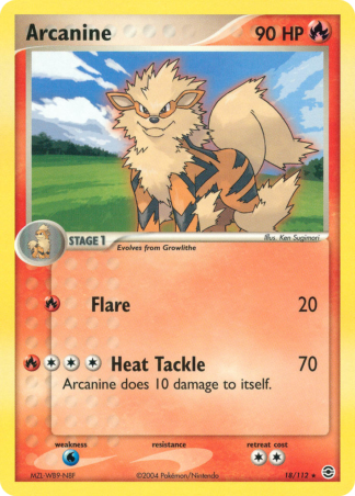 Arcanine 18 / 112
