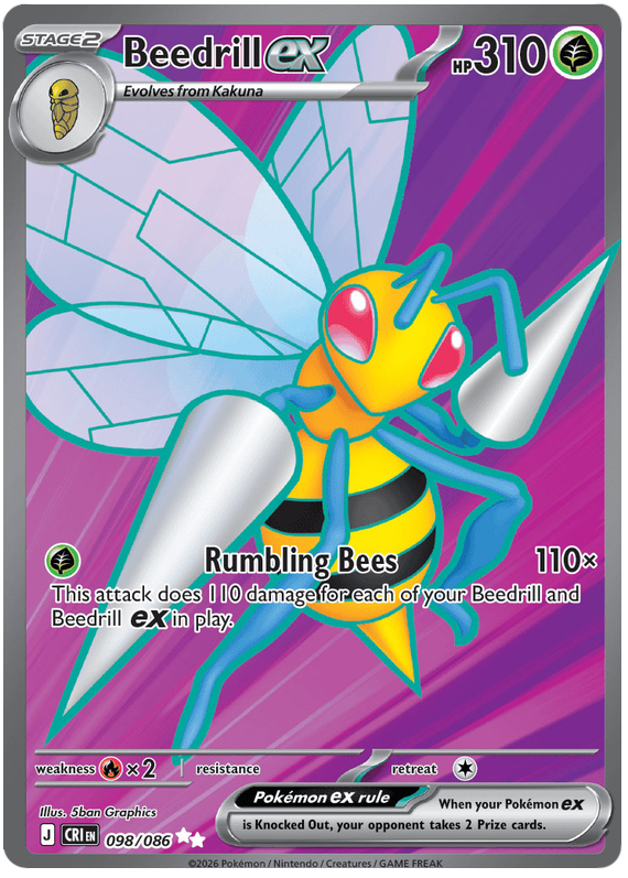Beedrill ex 98 / 86