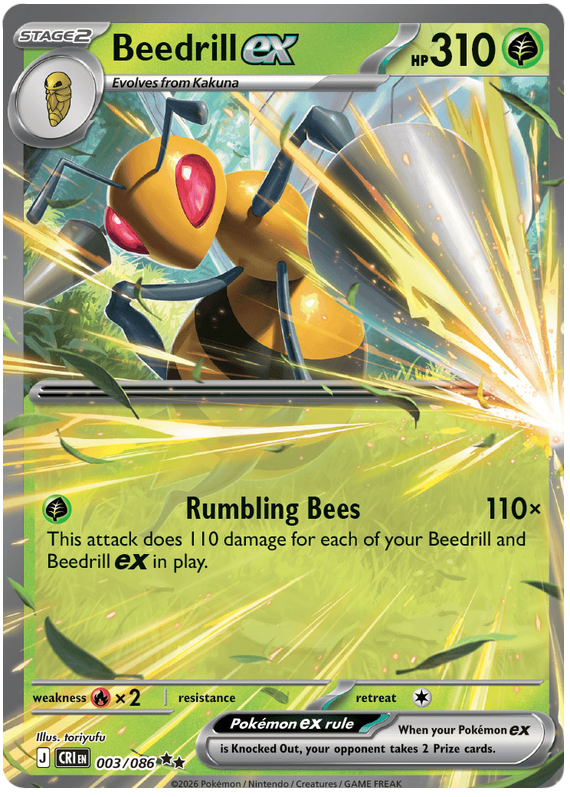Beedrill ex 3 / 86