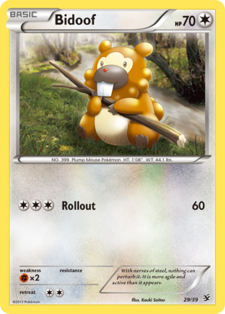 Bidoof 29 / 39