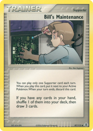 Bill's Maintenance 87 / 112