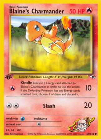 Blaine's Charmander 61 / 132