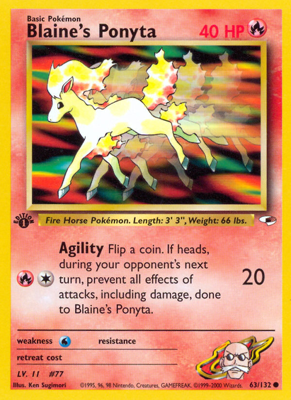 Blaine's Ponyta 63 / 132