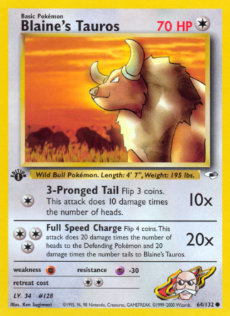 Blaine's Tauros 64 / 132