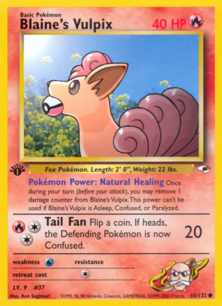 Blaine's Vulpix 65 / 132