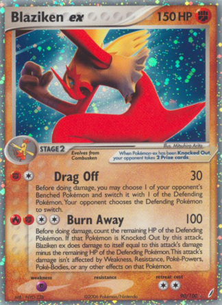 Blaziken ex 90 / 100