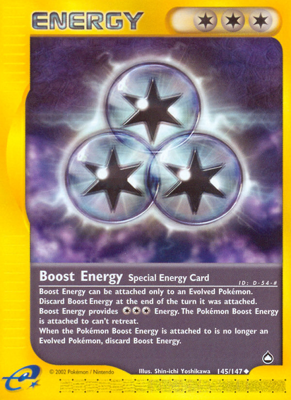 Boost Energy 145 / 147
