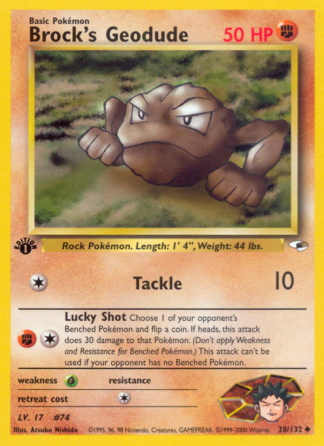 Brock's Geodude 38 / 132