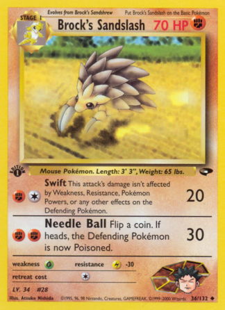 Brock's Sandslash 36 / 132