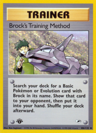 Brock's Training Method 106 / 132