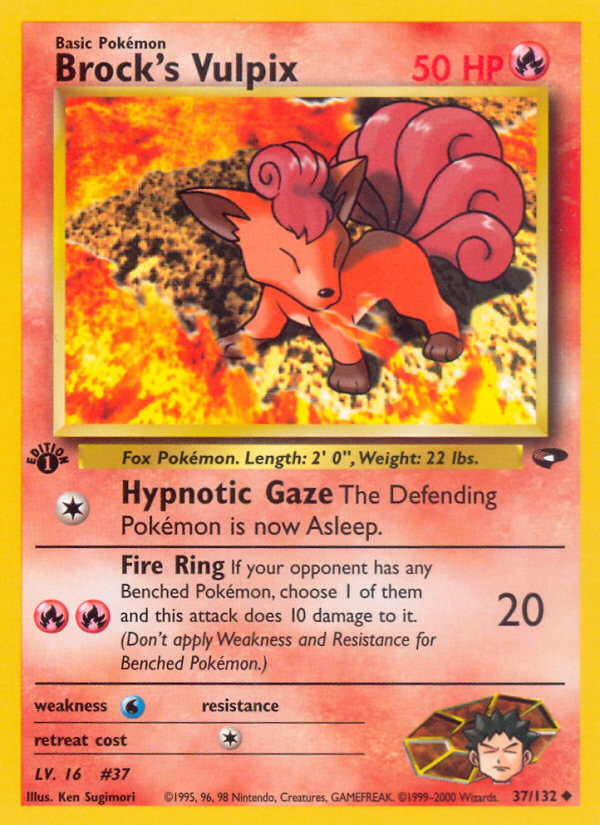 Brock's Vulpix 37 / 132